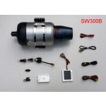SWIWIN SW300Pro Max Thrust 30KG Brushless Turbine Engine Jet Turbojet Brushless Large Model Aircraft Tricycle Fixed Wing Heavy